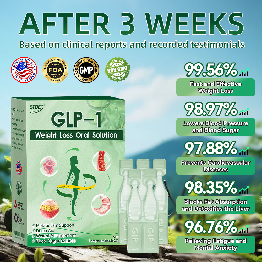 ✅Official Store | STDEI® GLP-1 Weight Loss Solution 💧 Just once a week, visible changes in 7 days ✅ For obesity, cardiovascular health, diabetes, sleep apnea, joint issues, and more