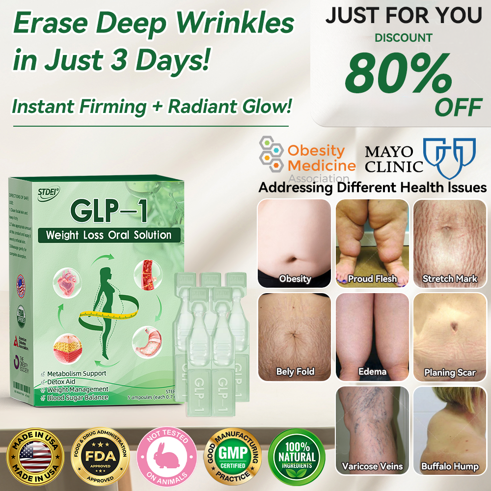 ✅Official Store | STDEI® GLP-1 Weight Loss Solution 💧 Just once a week, visible changes in 7 days ✅ For obesity, cardiovascular health, diabetes, sleep apnea, joint issues, and more