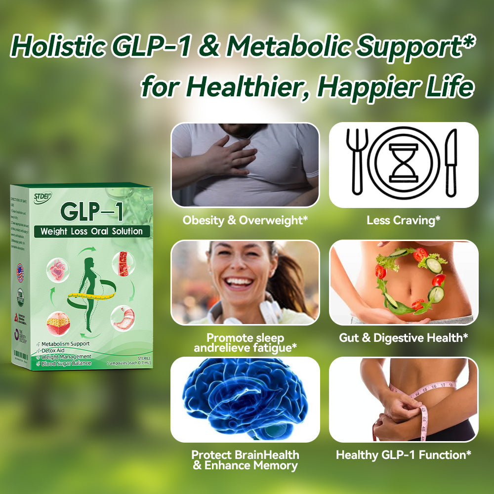 ✅Official Store | STDEI® GLP-1 Weight Loss Solution 💧 Just once a week, visible changes in 7 days ✅ For obesity, cardiovascular health, diabetes, sleep apnea, joint issues, and more