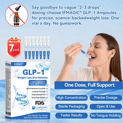 𝐈𝐅𝐌𝐀𝐆𝐈𝐂® 𝐆𝐋𝐏-𝟏 𝐏𝐫𝐨 𝐖𝐞𝐢𝐠𝐡𝐭 𝐋𝐨𝐬𝐬 𝐎𝐫𝐚𝐥 𝐒𝐨𝐥𝐮𝐭𝐢𝐨𝐧🏆Clinical Backed | No Side Effects | 7 Ultra-Concentrated Doses | 40% More per Box Than Most Brands